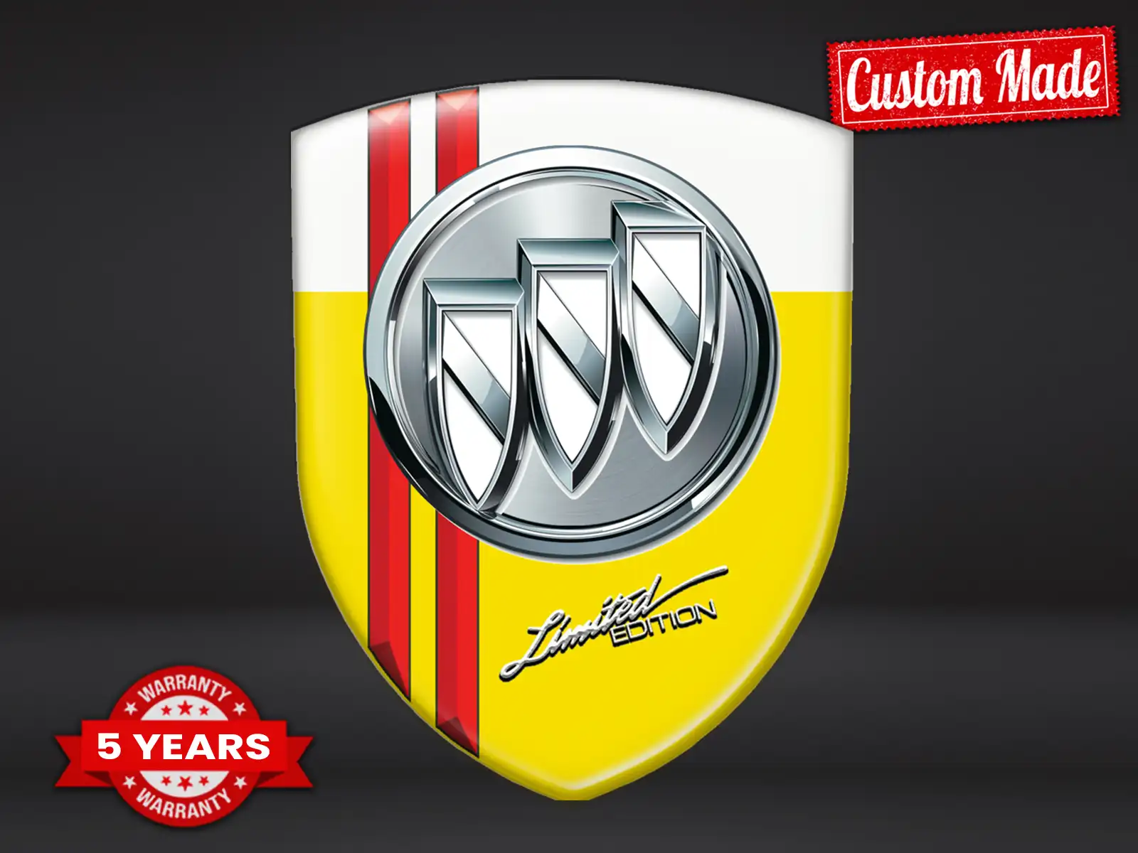 Buick Banners Parabrisas Tuning Profesional Personalizable